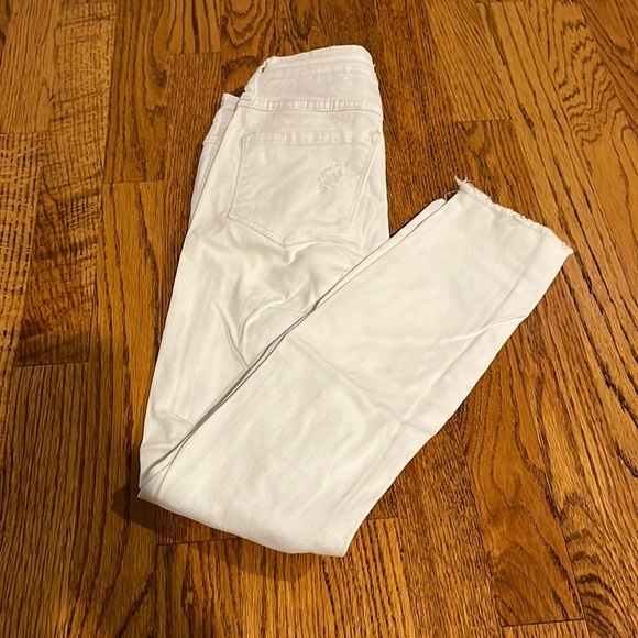 Klique B Woman’s White Jeans Size 24 - Picture 1 of 6